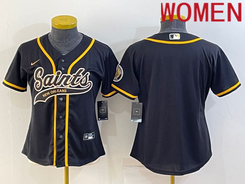 Women Dallas Cowboys Blank Black 2022 Nike Co branded NFL Jersey